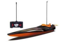 Boats  - black/orange - 1:24 - Maisto - 81322BK - mai81322BK | Toms Modelautos
