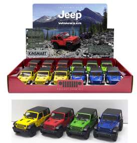 Jeep - Wrangler 2017 various - 1:36 - Kinsmart - 5412DB - KT5412DB | Tom's Modelauto's Jeep - Wrangler 2017 various - 1:36 - Kinsmart - 5412DB - KT5412DB | Tom's Modelauto's