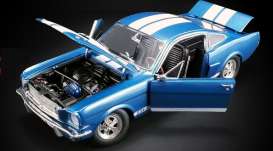 Shelby  - GT350 Supercharged 1966 blue/white - 1:18 - Acme Diecast - 1801834 - acme1801834 | Toms Modelautos