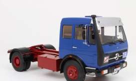 Mercedes Benz  - NG73 1632 1974 blue/red - 1:18 - Premium Classixxs - pcl30015 - premium30015 | Toms Modelautos