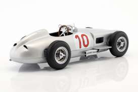 Mercedes Benz  - W196 1955 silver - 1:18 - iScale - 118000000010 - iscale118010 | Toms Modelautos