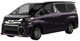 Toyota  - Vellfire black/chrystal - 1:32 - Aoshima - 05632 - abk05632 | Toms Modelautos