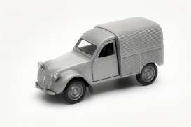 Citroen  - 2CV Fourgonnette grey - 1:34 - Welly - 43760 - welly43769gy | Toms Modelautos