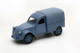 Citroen  - 2CV Fourgonnette classic blue - 1:34 - Welly - 43760 - welly43769b | Toms Modelautos