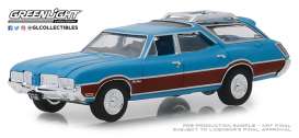 Oldsmobile - Vista Cruiser 1970 viking blue/wood - 1:64 - GreenLight - 29950D - gl29950D | Tom's Modelauto's Oldsmobile - Vista Cruiser 1970 viking blue/wood - 1:64 - GreenLight - 29950D - gl29950D | Tom's Modelauto's