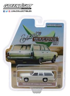 Ford  - LTD Crown Victoria 1984 desert tan - 1:64 - GreenLight - 29950E - gl29950E | Toms Modelautos