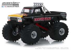 Ford  - F-250 Monster Truck black/red - 1:64 - GreenLight - 49040B - gl49040B | Toms Modelautos