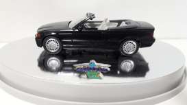 BMW  - 3-serie E36 Cabrio black - 1:43 - Schabak - BMW E36 3-serie - schabakE36bk | Toms Modelautos
