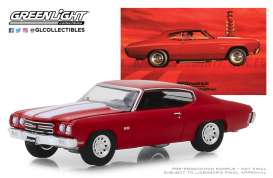 Chevrolet - Chevelle 1970 red - 1:64 - GreenLight - 30061 - gl30061 | Tom's Modelauto's Chevrolet - Chevelle 1970 red - 1:64 - GreenLight - 30061 - gl30061 | Tom's Modelauto's