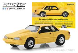 Ford - Mustang 1988 yellow - 1:64 - GreenLight - 30062 - gl30062 | Tom's Modelauto's Ford - Mustang 1988 yellow - 1:64 - GreenLight - 30062 - gl30062 | Tom's Modelauto's