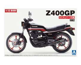 Kawasaki  - Z400GP  - 1:12 - Aoshima - 05456 - abk05456 | Toms Modelautos