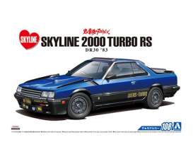 Nissan  - DR30 Skyline 1983  - 1:24 - Aoshima - 05711 - abk05711 | Toms Modelautos
