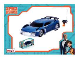 Audi  - E-Tron *Spies in Disguise* 2018 blue - 1:24 - Maisto - 81508 - mai81508b | Toms Modelautos
