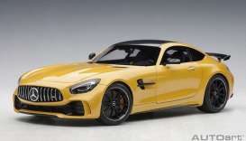 Mercedes Benz  - yellow metallic - 1:18 - AutoArt - 76332 - autoart76332 | Toms Modelautos