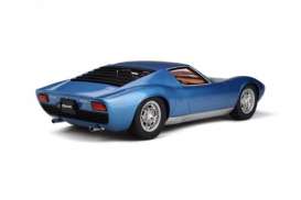 Lamborghini  - Miura P400S 1969 blue - 1:12 - GT Spirit - GTS12501bl - GTS12501bl | Toms Modelautos