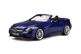 Mercedes Benz  - AMG SLS 43 2016 blue - 1:18 - GT Spirit - GT233 - GT233 | Toms Modelautos