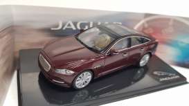 Jaguar  - XJ burgundy - 1:43 - IXO Models - JDXJC - ixJDXJC | Toms Modelautos