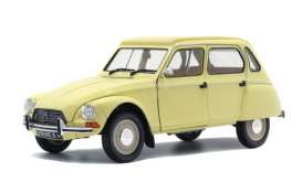 Citroen  - Dyane 1967 light yellow - 1:18 - Solido - 1800306 - soli1800306 | Toms Modelautos