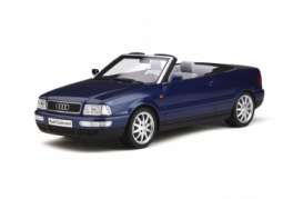 Audi - 80 Cabriolet 1998 blue - 1:18 - OttOmobile Miniatures - 806 - otto806 | Tom's Modelauto's Audi - 80 Cabriolet 1998 blue - 1:18 - OttOmobile Miniatures - 806 - otto806 | Tom's Modelauto's