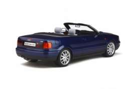 Audi  - 80 Cabriolet 1998 blue - 1:18 - OttOmobile Miniatures - 806 - otto806 | Toms Modelautos