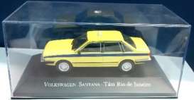 Volkswagen  - Santana yellow/blue - 1:43 - Magazine Models - magVSB05 | Toms Modelautos