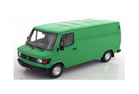 Mercedes Benz  - 208D Transporter  1988 green - 1:18 - KK - Scale - 180303 - kkdc180303 | Toms Modelautos