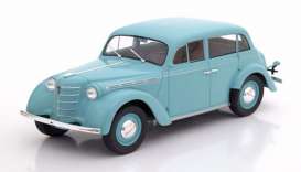 Opel  - Kadett K38 1938 light turquoise - 1:18 - KK - Scale - 180252 - kkdc180252 | Toms Modelautos