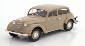 Opel  - Kadett K38 1938 light brown - 1:18 - KK - Scale - 180253 - kkdc180253 | Toms Modelautos