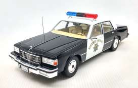 Chevrolet  - Caprice *Highway Patrol* black/white - 1:18 - MCG - 181134 - MCG18114 | Toms Modelautos