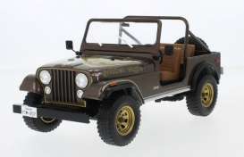 Jeep  - CJ-7 Golden Eagle 1976 dark brown metallic - 1:18 - MCG - 18109 - MCG18109 | Toms Modelautos