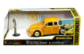 Transformers - Bumblebee yellow - 1:24 - Jada Toys - 30114 - jada30114 | Tom's Modelauto's Transformers - Bumblebee yellow - 1:24 - Jada Toys - 30114 - jada30114 | Tom's Modelauto's