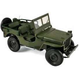 Jeep  - 1942 green - 1:18 - Norev - 189013 - nor189013 | Toms Modelautos