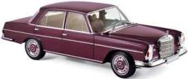 Mercedes Benz  - 230 SL 1968 dark red - 1:18 - Norev - 183431 - nor183431 | Toms Modelautos