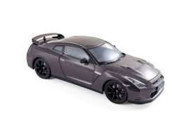 Nissan - GTR R-35 2018 grey metallic - 1:18 - Norev - 188053 - nor188053 | Toms Modelautos Nissan - GTR R-35 2018 grey metallic - 1:18 - Norev - 188053 - nor188053 | Toms Modelautos