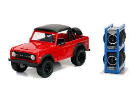 Ford  - Bronco 1973 red/black - 1:24 - Jada Toys - 30518 - jada30518 | Toms Modelautos