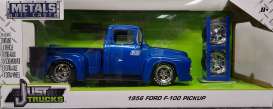 Ford  - Pick-Up 1956 blue - 1:24 - Jada Toys - 30709 - jada30709 | Toms Modelautos