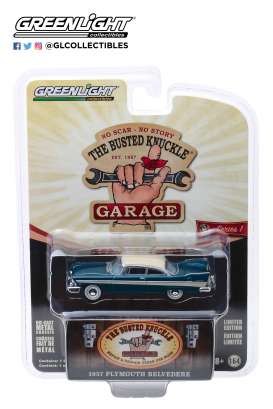 Plymouth - Fury 1957 - 1:64 - GreenLight - 39010C - gl39010C | Tom's Modelauto's Plymouth - Fury 1957 - 1:64 - GreenLight - 39010C - gl39010C | Tom's Modelauto's