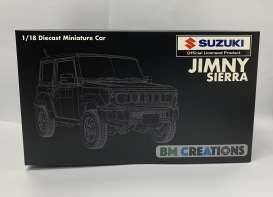 Suzuki  - Jimny JB64 2018 yellow/black - 1:18 - BM Creations - 18B0009 - BM18B0009 | Toms Modelautos