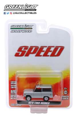 Ford  - Bronco 1970 white/silver - 1:64 - GreenLight - 44860E - gl44860E | Toms Modelautos