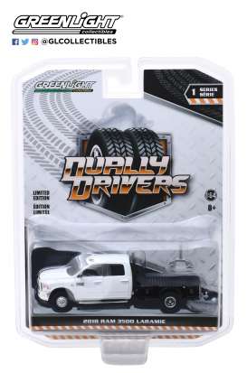 Ram - 3500 2019 white - 1:64 - GreenLight - 46010F - gl46010F | Tom's Modelauto's Ram - 3500 2019 white - 1:64 - GreenLight - 46010F - gl46010F | Tom's Modelauto's