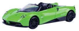 Pagani  - Huayra Roadster 2017 green - 1:43 - Motor Max - 79340 - mmax79340gn | Toms Modelautos
