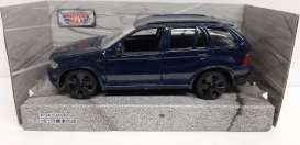 BMW  - X5 dark blue - 1:43 - Motor Max - 4023 - mmax4023 | Toms Modelautos