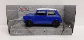 Morris Mini - Cooper 1961 blue - 1:43 - Motor Max - 4018 - mmax4018 | Toms Modelautos