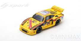 Porsche  - 935 1979 yellow/red - 1:43 - Spark - US046 - spaUS046 | Toms Modelautos