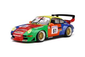 Porsche  - 1998 blue/red/green - 1:18 - GT Spirit - 754 - GT754 | Toms Modelautos