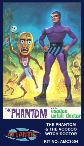 Figures  - the Phantom & Voodoo With Doct  - Atlantis - AMC3004 - AMC3004 | Toms Modelautos