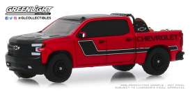 Chevrolet  - Silverado 2019 red - 1:64 - GreenLight - 30087 - gl30087 | Toms Modelautos