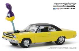 Plymouth  - Road Runner 1970 yellow/black - 1:64 - GreenLight - 30088 - gl30088 | Toms Modelautos