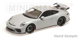 Porsche  - 911 GT3 2017 chalk - 1:18 - Minichamps - 110067036 - mc110067036 | Toms Modelautos