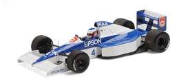 Tyrrell  - Ford 018 1990 blue/white - 1:18 - Minichamps - 110900004 - mc110900004 | Toms Modelautos